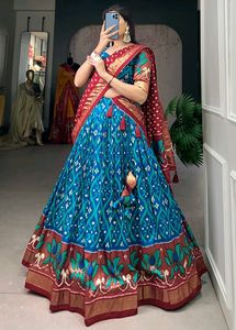 MOST TRENDY SILK LEHENGA SET