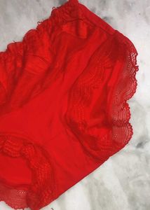 Red 🔴 Panty Briefs For Girl Or Woman 28 Waist