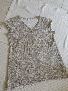 Leopard Print Sleep Shirt