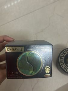 Dr. Rashel Black Pearl &amp; Gold Eye Mask