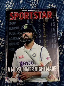 Sportstar Magazine Virat Cover (Hazelwood poster)