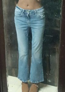 Women's Light Wash Flare Jeans