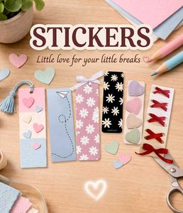 Pastel Bookmark Aesthetic Pack🩷