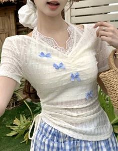 SAVANA Lace Cottagecore Whimsical Top