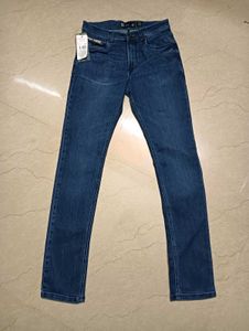 Dark Blue Denim Jeans
