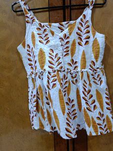 Cotton Crop Top L Size
