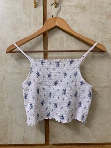 Floral Cami Crop Top