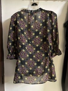 Chic Printed Boho Blouse