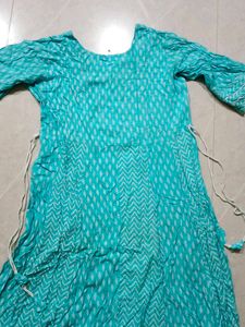 Elegant Blue Printed Kurta