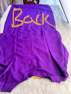 Beautiful Purple Embroidered Kurta Set