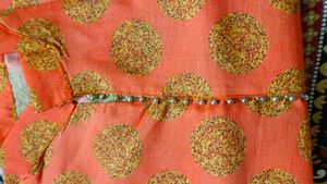 Semi Stitched Dress Material