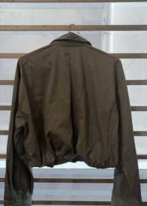 Zara originally Olive Cropped Utility Jacket