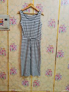 34/36 size Striped Midi Dress