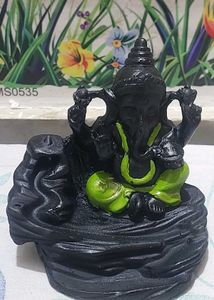 Ganesha Idol  Home Decor-10 cones for Smoke