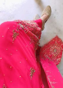 heavy real zarkan sarara suits sets handwork pakis