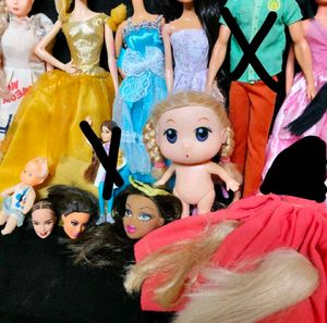 Barbie And Ken Huge Lot Doll