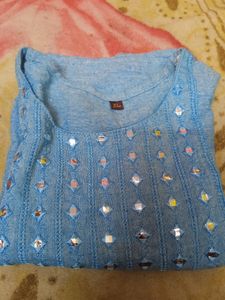 Light Blue Kurta
