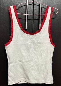 Hello Kitty Ribbed Tank Top