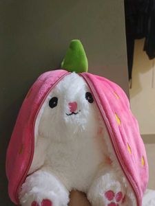Cute Bunny Plush Pouch