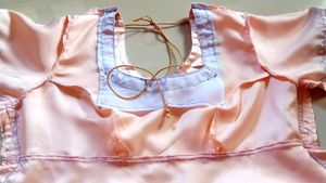 Satin silk Umbrella Frock