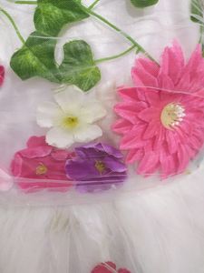 Floral Tulle Dress
