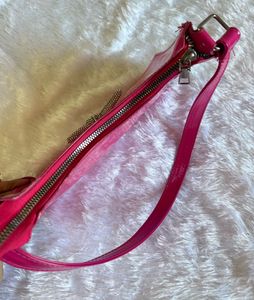 Pink Glitter Bow Chic Handbag