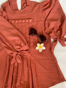 Cute Pleated Dress