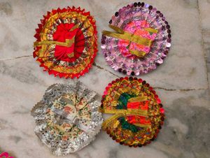 bunch of Krishna idol clothes