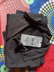 Chic Black Short Sleeve Pajama Set