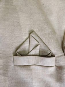 Men's Beige Kurta and pant set