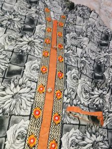 Orange Palazzo Pants