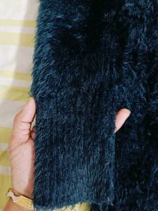 CHNEE Fluffy Knit Dress for winter