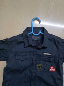 Cherokee Boys Blue Shirt
