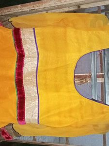 Beautiful Yellow Ethnic Gown