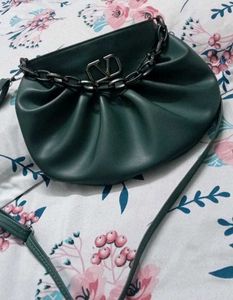 Stylish Green Shoulder Bag