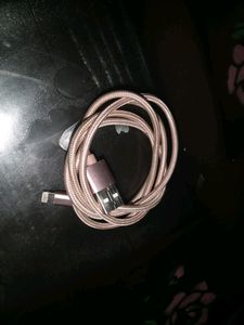 🎉Price Negotiable 🎁 iPhone Rose Gold USB Cable,