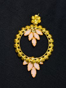 Designer Statement Hoop Earrings