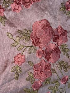 Embroidered Floral Dress Material