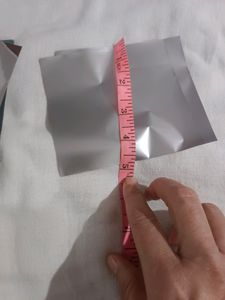 Square Silver Chocolate Paper Wrapers