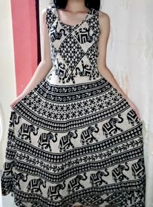 ethnic printed frok for girls