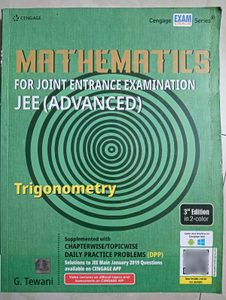Cengage Mathematics for JEE Advanced Trigonometry