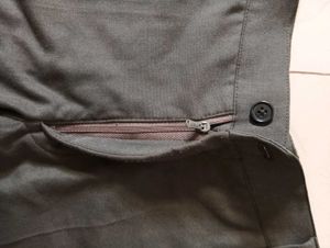 Men's Grey Casual Pants