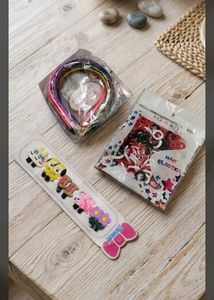 92 Pieces Combo Of Hair Accessories For Girls