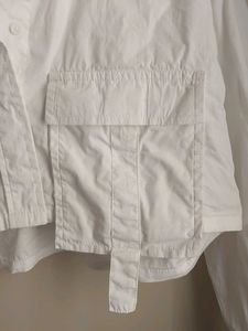 white casual coat/jacket
