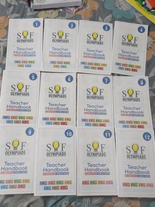 SOF Olympiads Teacher Handbooks (1-12)