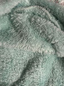 Fuzzy Mint Green Hoodie