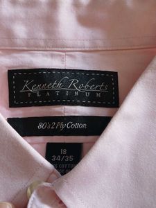 Kenneth Roberts Platinum Pink Dress Shirt