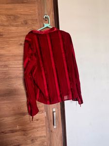 Mehroon shirt