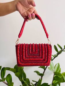 Beaded handbag