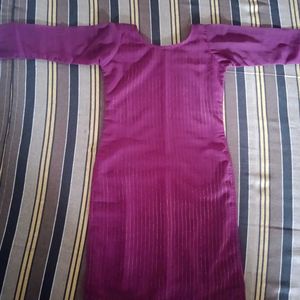 Elegant Purple Kurta
